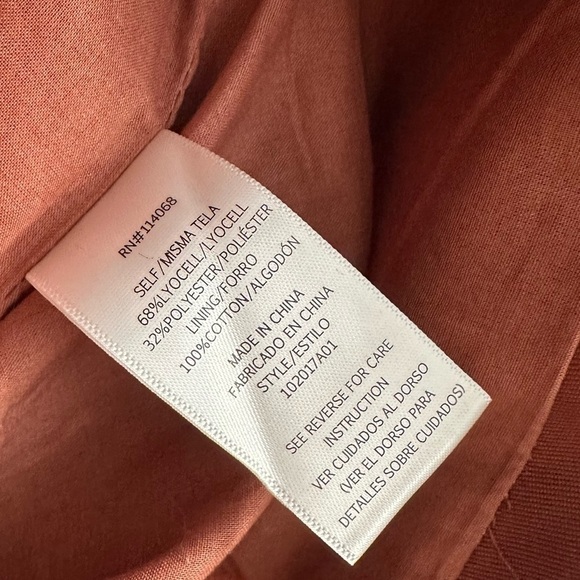 Sweet Baby Jamie Blazer Jacket Rust Button Up Academia Preppy Medium New - Picture 9 of 9